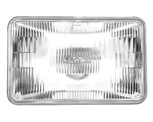 Philips  12.8V / 35W Standard Sealed Beam Headlight, Halogen – Clear Lens (H4656C1)