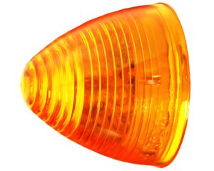 Truck-Lite® 2.5″ LED Marker Clearance Beehive Light – Amber Lens (HB9003A)