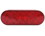 HD Plus® Oval LED Stop Tail Turn Light, Polycarbonate Red Lens (HB9019R)