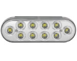 HD Plus® 12V Oval LED Back-Up Light, Polycarbonate Clear Lens (HB9019C)