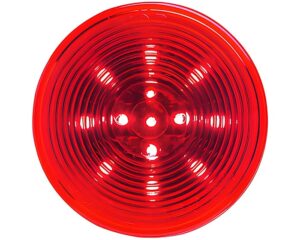 HD Plus® 2.5″ LED Marker Clearance Light, Grommet Mount – Red Lens (HB9028R)
