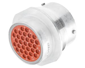 Deutsch HD30 Series – Socket Receptacle 31-Pin Circular Connector, 24-Shell, Silver (HD34-24-31ST)