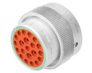 Deutsch HD30 Series  – 21 PIN Socket Plug Circular Connector, Silver (HD36-24-21SN)
