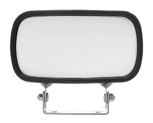 HD Plus® 4″ x 8″ Over Door Convex Mirror, Stainless Steel (HDM10481)