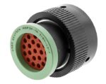 Deutsch HDP20 Series 21-Pin Socket Plug Circular Connector, Ring Adapter, 18-Shell (HDP26-18-21SN-L017)