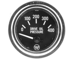 Record/Mr.Speedometer 0-400 PSI Range, 2" Drive Oil Pressure Gauge (HG149)