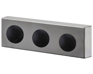 HD Plus® 2.5″ Triple Identification Light Box, Rubber Mounted – Steel (HLB1050)