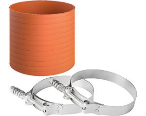 Roda Deaco 4″ Hot Side CAC Connector Hose and CT Clamp Kit (IK-4000H-01)