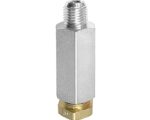 Haldex® 1/4" Female Port x 1/4" Male Port, Pressure Protection Valve In-Line Air Filter (KN31025)
