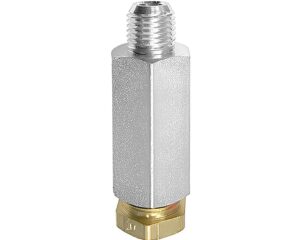 Haldex® 1/4" Female Port x 1/4" Male Port, Pressure Protection Valve In-Line Air Filter (KN31025)