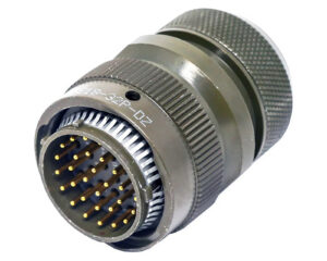 ITT Cannon 16–Position, Circular Straight Plug Connector, Aluminium Alloy Contact  (KPT06F20-16S)