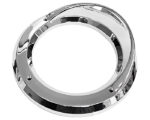 Minimizer 10003347 Light Chrome Bezel w/ Visor – For 4″ Round Lights (L10483B)