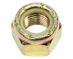 1/2″ Diameter, 0.594″ Thickness, Grade-2, Carbon Steel Lock Nut, Nylon (LNF12)