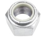 1-1/8" Diameter, 1.118" Thickness, GR2 Nylon Lock Nut – Low C/Steel (LNC118)