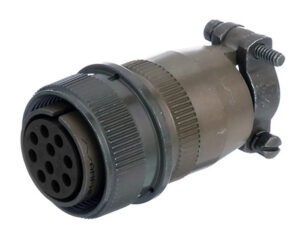 Amphenol 8-Contact, MIL-DTL-5015 Series, Straight  Plug Circular Threaded  Connector (MS3106E22-18S)