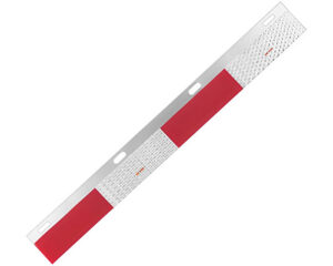 Nu-Line® 12.75" Height, Flexible Mud Flap Reflector Strip Pair, Aluminum (NRS3000)