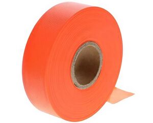 Procore® 1″ x 120 ft. Flourescent Series, Arctic Flagging Tape – Orange (OF6V)