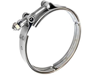 Donaldson® 5.25″ / 133.35mm Nominal I.D, Exhaust V-Band Clamp, Steel (P210110)