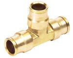 1/8″ Tube O.D, Push-to-Connect Fitting, Brass Union Tee (PC64-2)