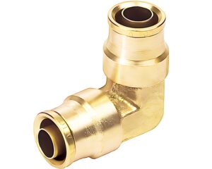 3/8″ Tube, DOT Air Brake Push to-Connect, Brass 90-Deg. Union Elbow (PC1465-6)
