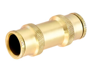 5/32″ Tube, Push To Connect Fitting, Union Coupling, Brass (PC62-2-1/2)