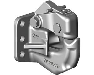 SAF Holland®  Heavy Duty 50-Ton Rigid Pintle Hook, Wide Mount Pattern – Steel (PH-310RN11)