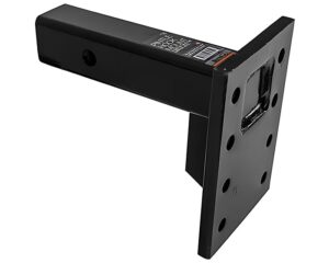 Buyers® 2″ Receiver, 9″ Shank, 3-Position, Pintle Hook Mounting Plate – Steel (PM87)