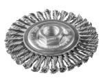 ProStar® 4-7/8″ Diameter, 3/16" Face Width, Stringer Bead Knot Wire Wheel Brush, Steel (PRS53018)