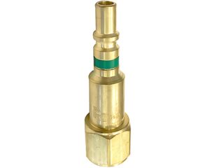 Western Ent. QDB100 Quick-Connect 9/16" Male Plug Oxygen w/ Built-in Check Valve (WSBQDB100)