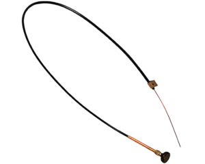 Buyers® 15′ ft. Cable Length, R38D Series, Stainless Steel Valve Control Cable, Plain End Type (R38D6X15)