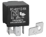 Cole Hersee® 12V 40A, 5-Terminal SPDT ISO Mini Relay (RC-400112-NN-BX)