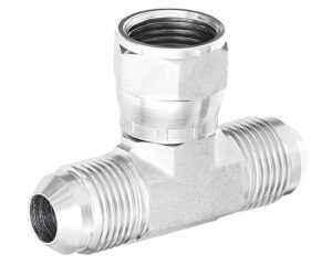 Eaton Weatherhead® 5/8" MJIC x 5/8" FJIC, Swivel Nut Branch Tee, Steel (C5707X10)