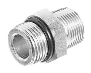 3/4" Male O-Ring Boss x 3/8" Male NPT, Steel Adapter, Connector (S3622-8C)