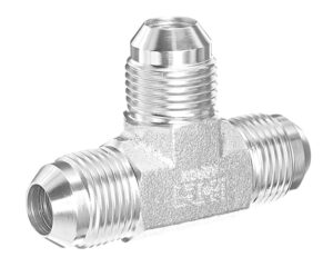 Eaton Weatherhead® 2″ Male SAE 37° JIC, Flare-Twin, Steel Union Tee (C5705X32)