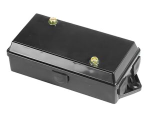 HD Plus® 5-Access Ports, 7-Connector Electrical Junction Box, Black (T-10221)