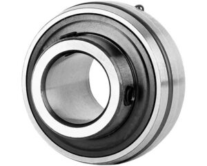 NSK® 55mm I.D, 100mm O.D, Cylindrical Bore, Ball Insert Bearing, Sealed Closure (UC211D1)
