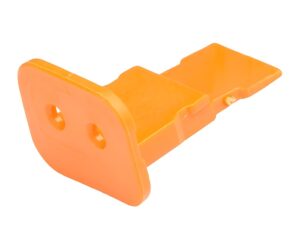 Deutsch DT Series – Wedgelock, Orange, For 2-Way Socket Plug (W2S)