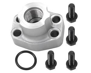 Anchor Fluid Power 1.25″ Port, 1.25" Pad, Code-61 SAE Hydraulic 4-Bolt Flange Kit (W46-20-20U)