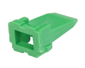 Deutsch DT Series – Wedgelock, Green, For 4-Pin Receptacles (W4P)