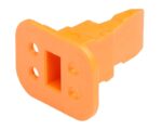 Deutsch DT Series – Wedgelock, Orange, For 4-Way Socket Plug (W4S)