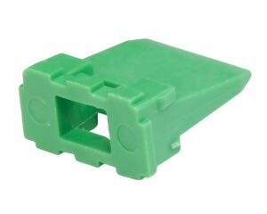 Deutsch DT Series – Wedgelock, Green, For 6-Pin Receptacles (W6P)