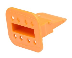 Deutsch DT Series – Wedgelock, Orange, For 8-Way Socket Plug (W8S)