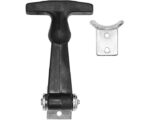 Buyers® 4.88" Easy Grip – Rubber Hood Catch T-Handle w/ A-Bracket (WJ201A)