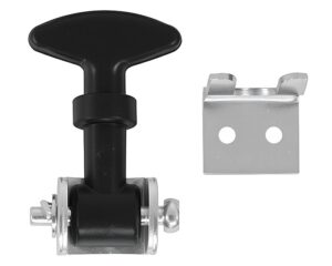 Buyers® 2.5″ Mini Easy Grip Heavy-Duty Rubber Hood Catch w/ Bracket (WJ202)