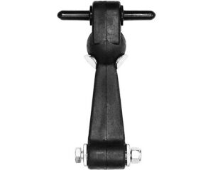 Buyers® 6″ Heavy-Duty Rubber Hood Catch w/ Brackets & Pin-No Bumper (WJ205)