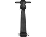 Buyers® 7.13″ Heavy-Duty Rubber Hood Catch w/ Bracket and Pin – With Bumper (WJ208)