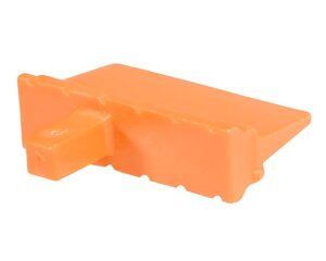 Deutsch DTM Series – Wedgelock, Orange, For 12-Pin Receptacles (WM-12P)