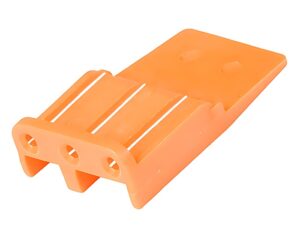 Deutsch DTM Series – Wedgelock, Orange, For 3-Way Socket Plug (WM-3S)