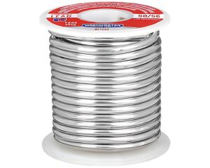 Worthington 0.125″ Diameter, 60/40 Rosin Core Wire Spool Solder (WS10322)
