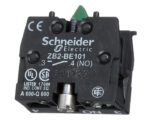 Schneider Electric® Harmony XAC Series, 10A Contact Block, For 22mm Pushbutton (ZB2BE101)